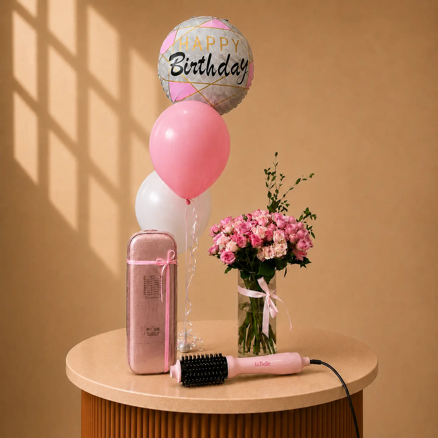 Marble Pink Rose Birthday Collection