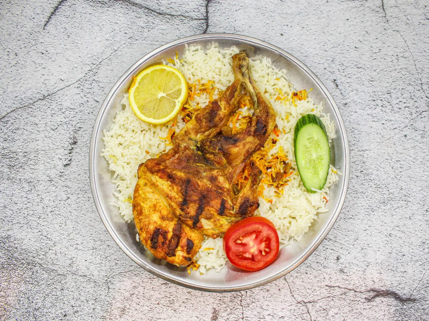 نص مظبي مع الرز