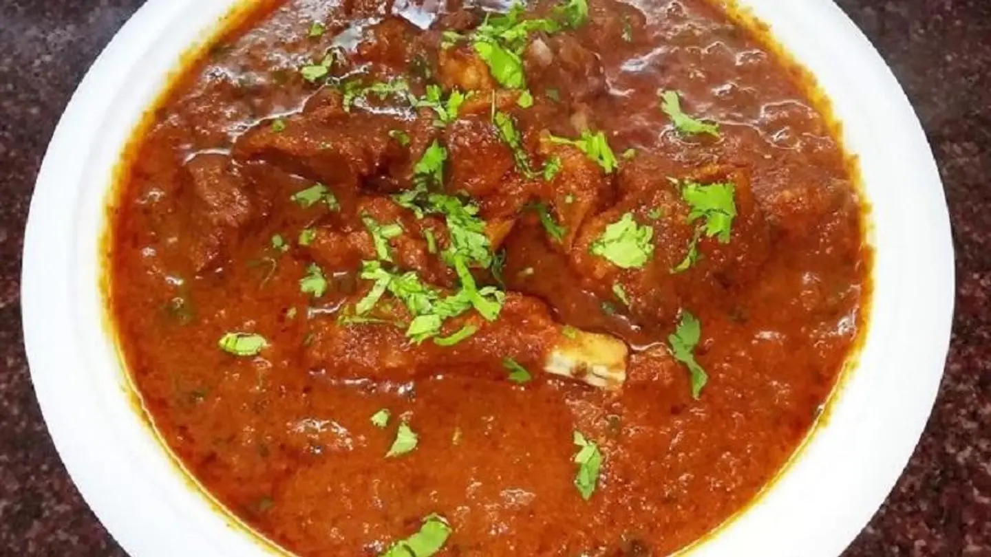 Mutton Tava Semi Gravy