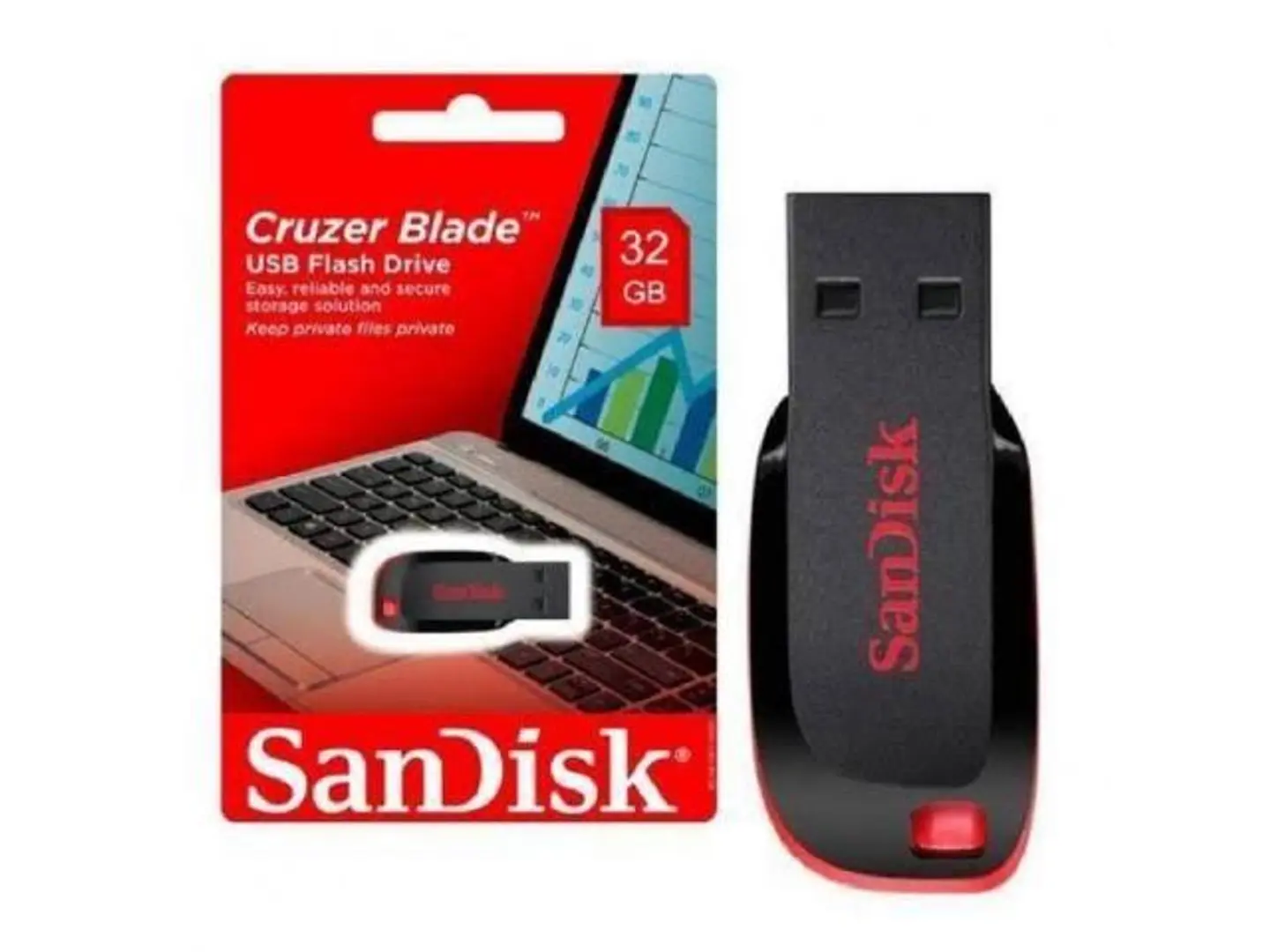 San Disk Flash Drive 32 Gb