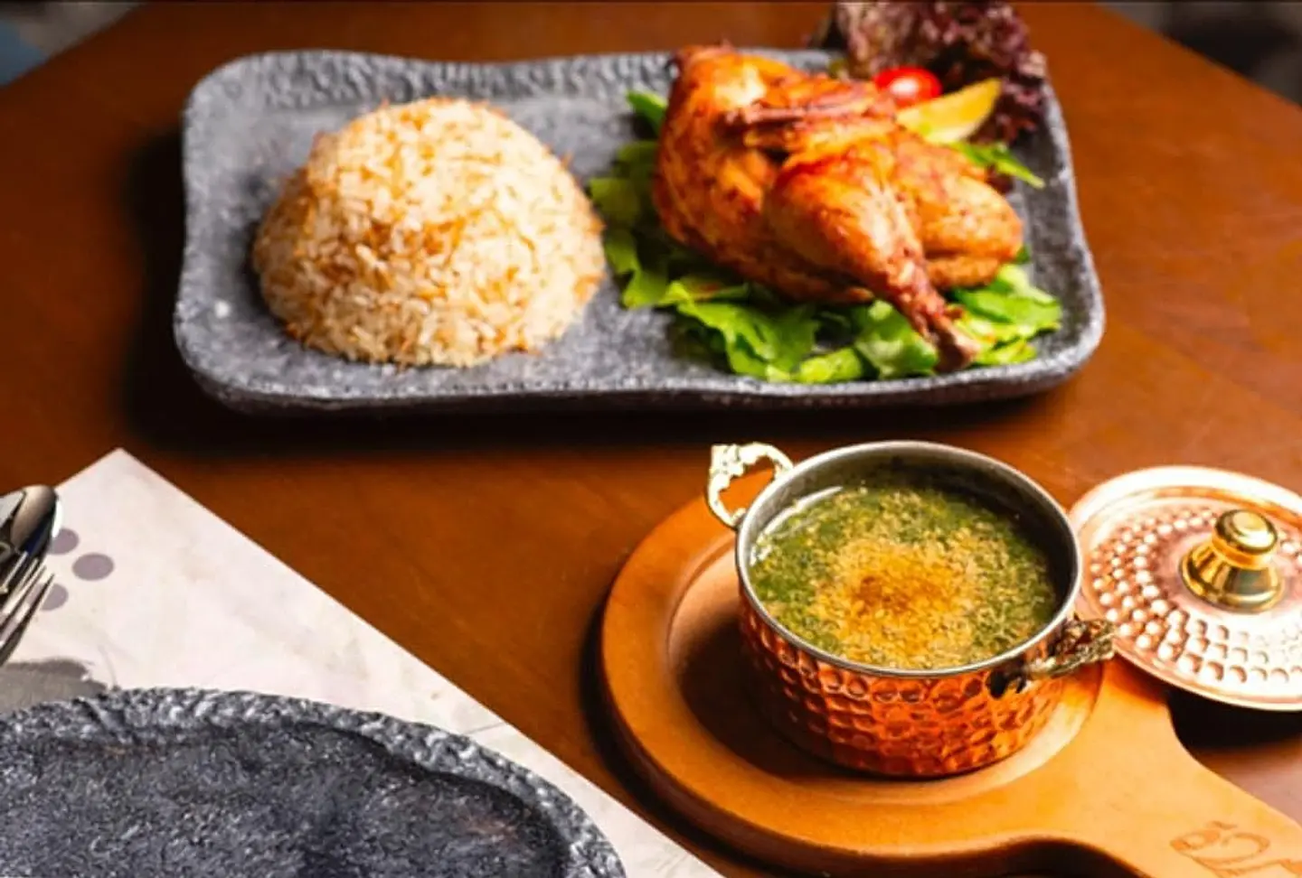 Chicken Molokhia Pot