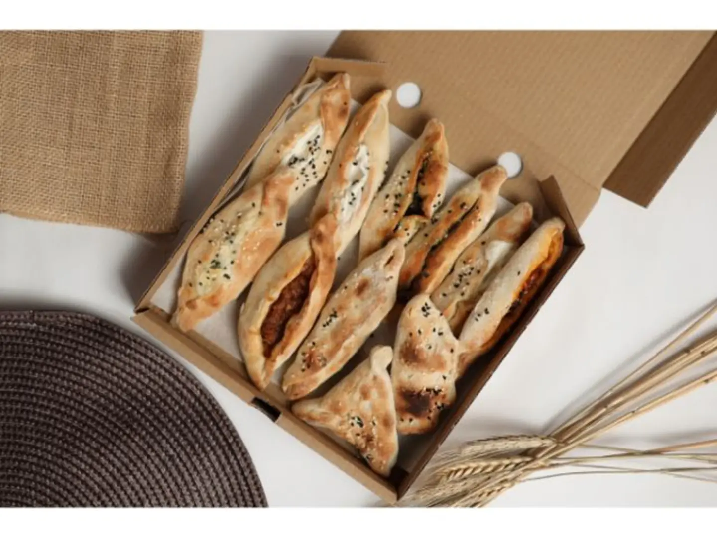 فطيرة قارب ميني