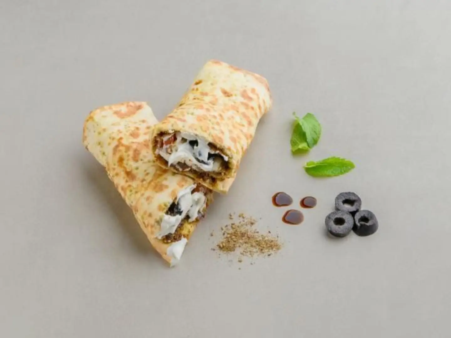 Labneh With Zaatar & Pomegranate Molasses Babel