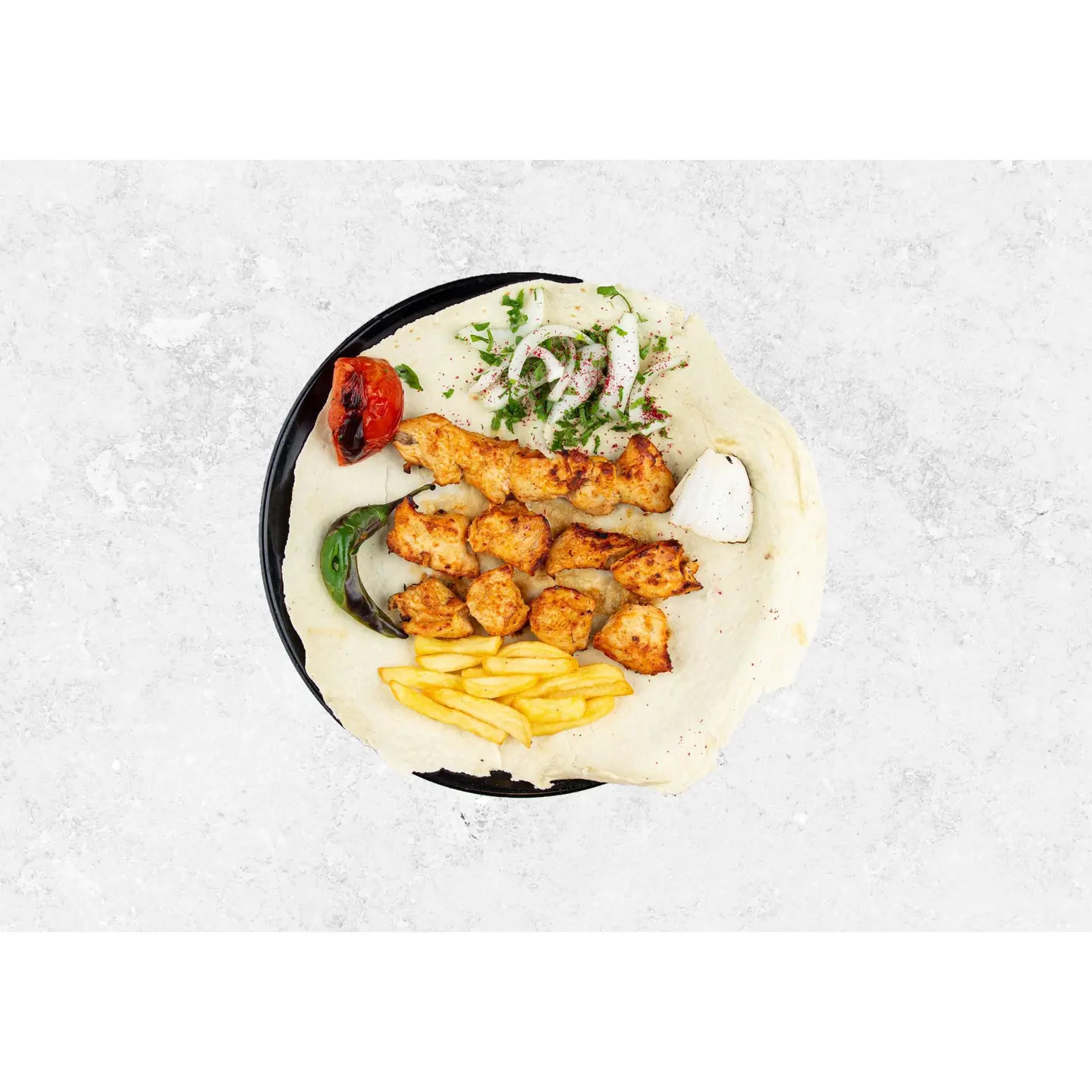 Shish Tawook Plate