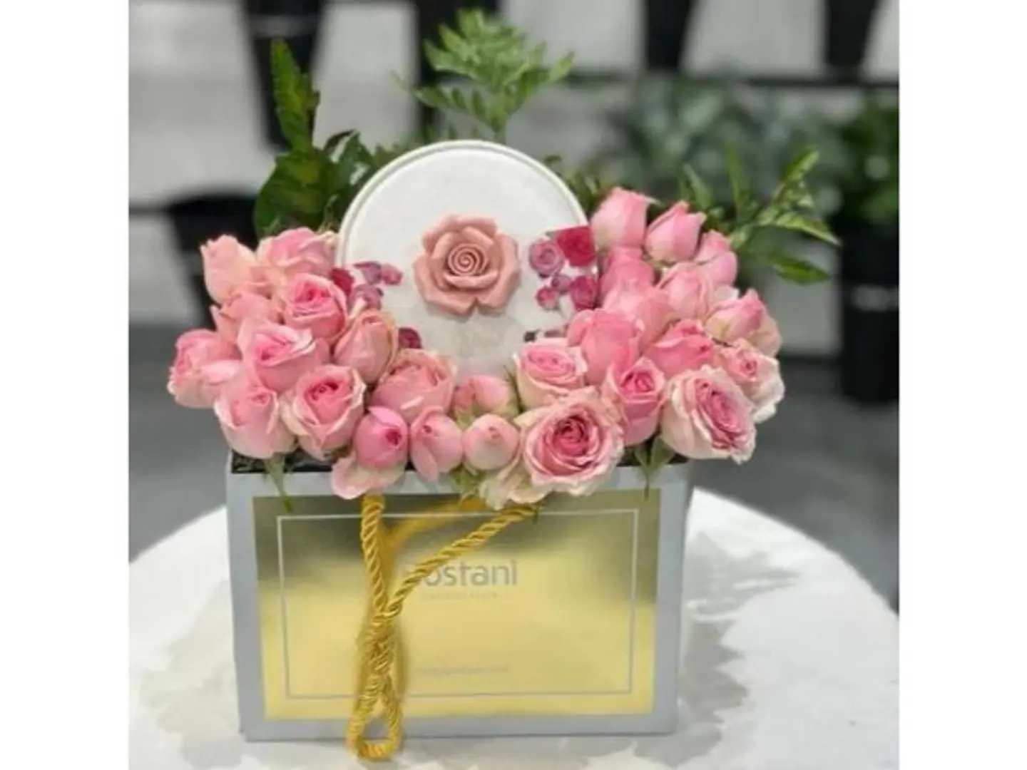 Bostani Box Yellow Rose 5