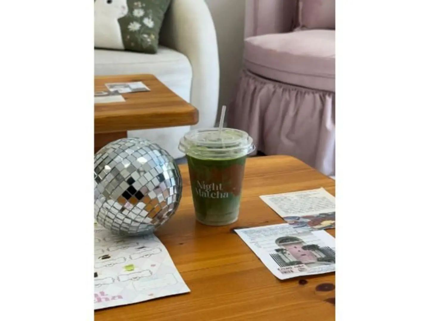 Mango Matcha Latte