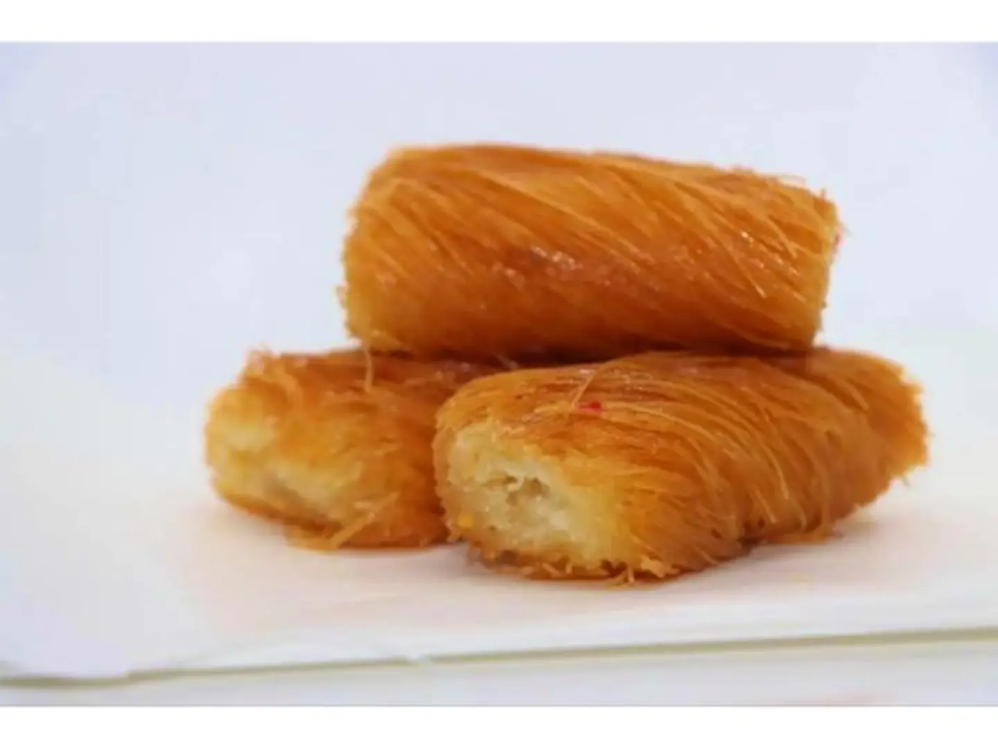 Rolled Kunafa With Cheese