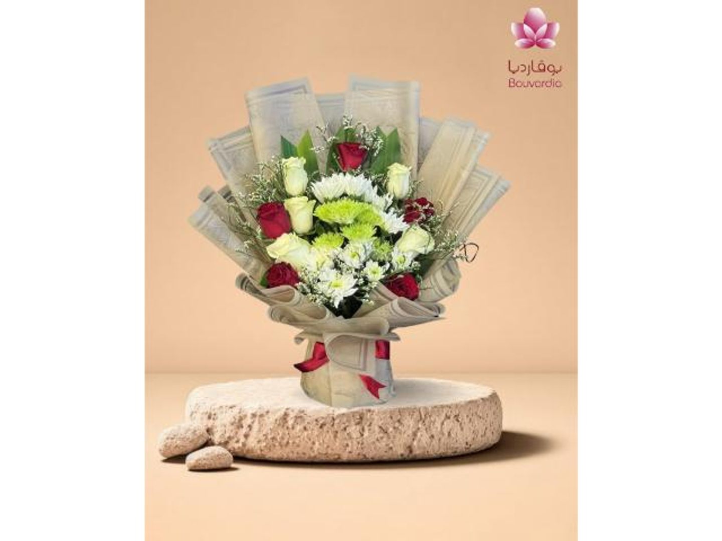 باقة ورد طبيعي ٦