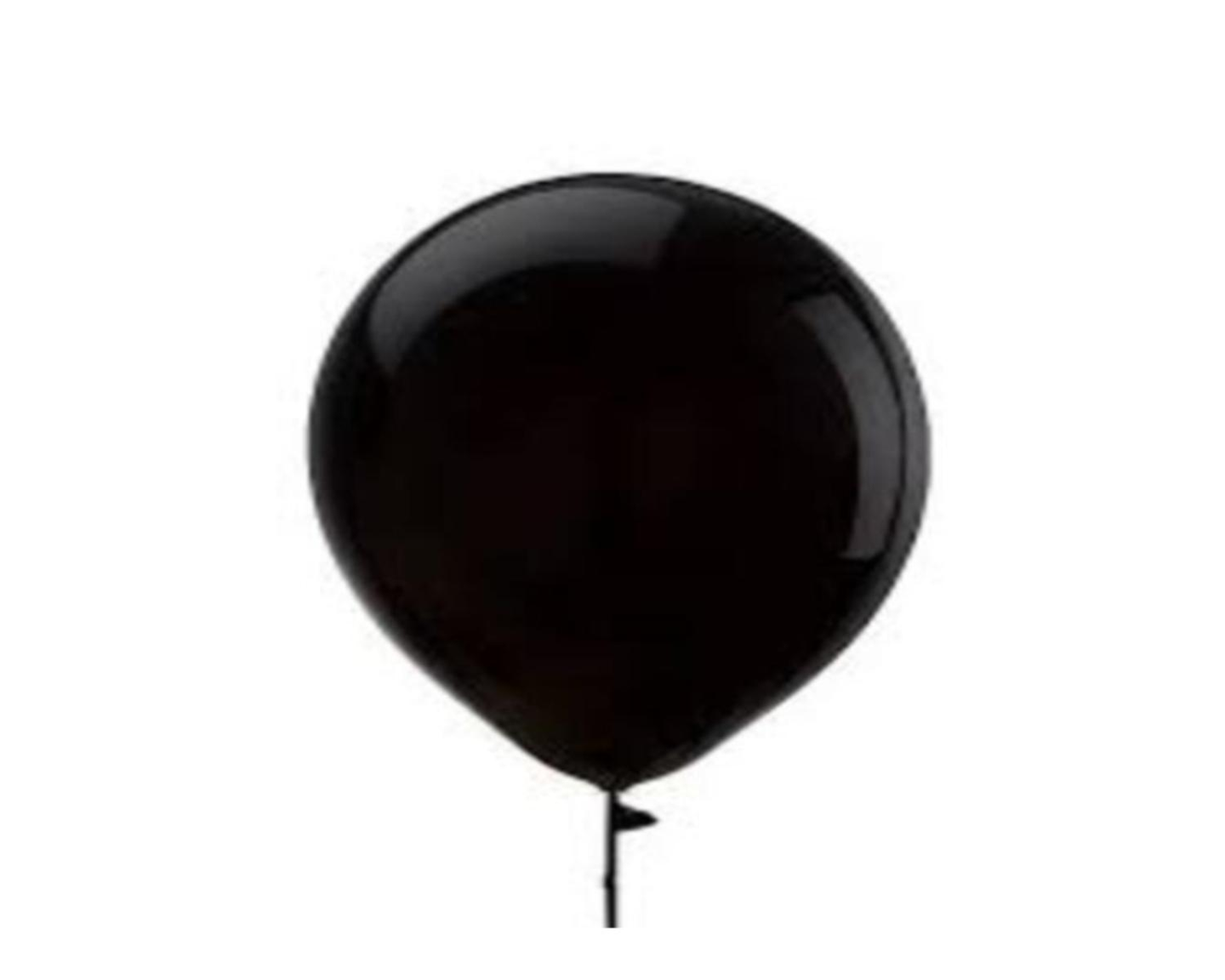 بالون أسود