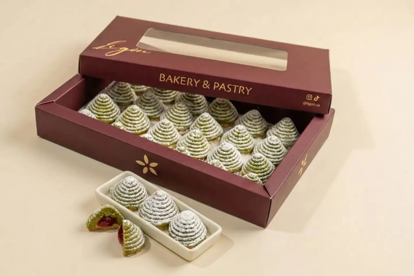 Pistachio Pyramid