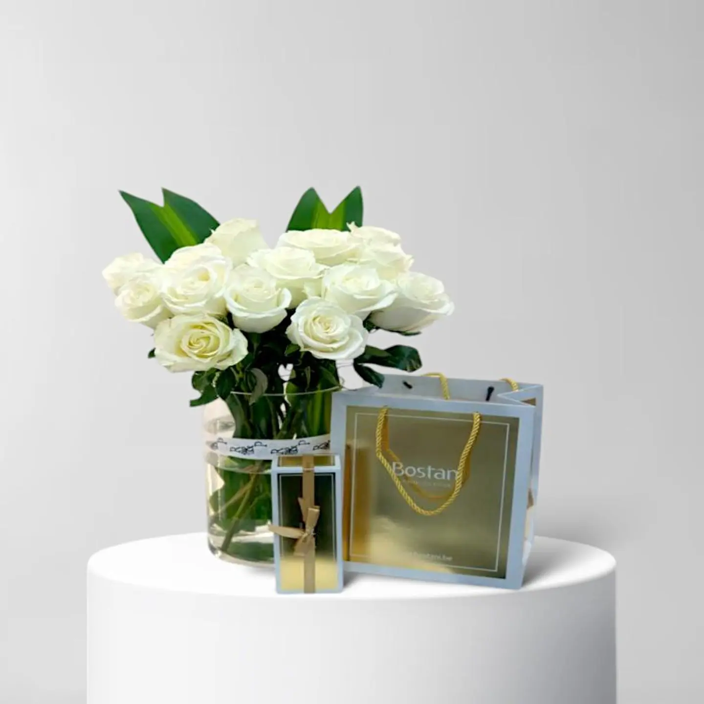 شوكلاته بستاني ورد ابيض جوري