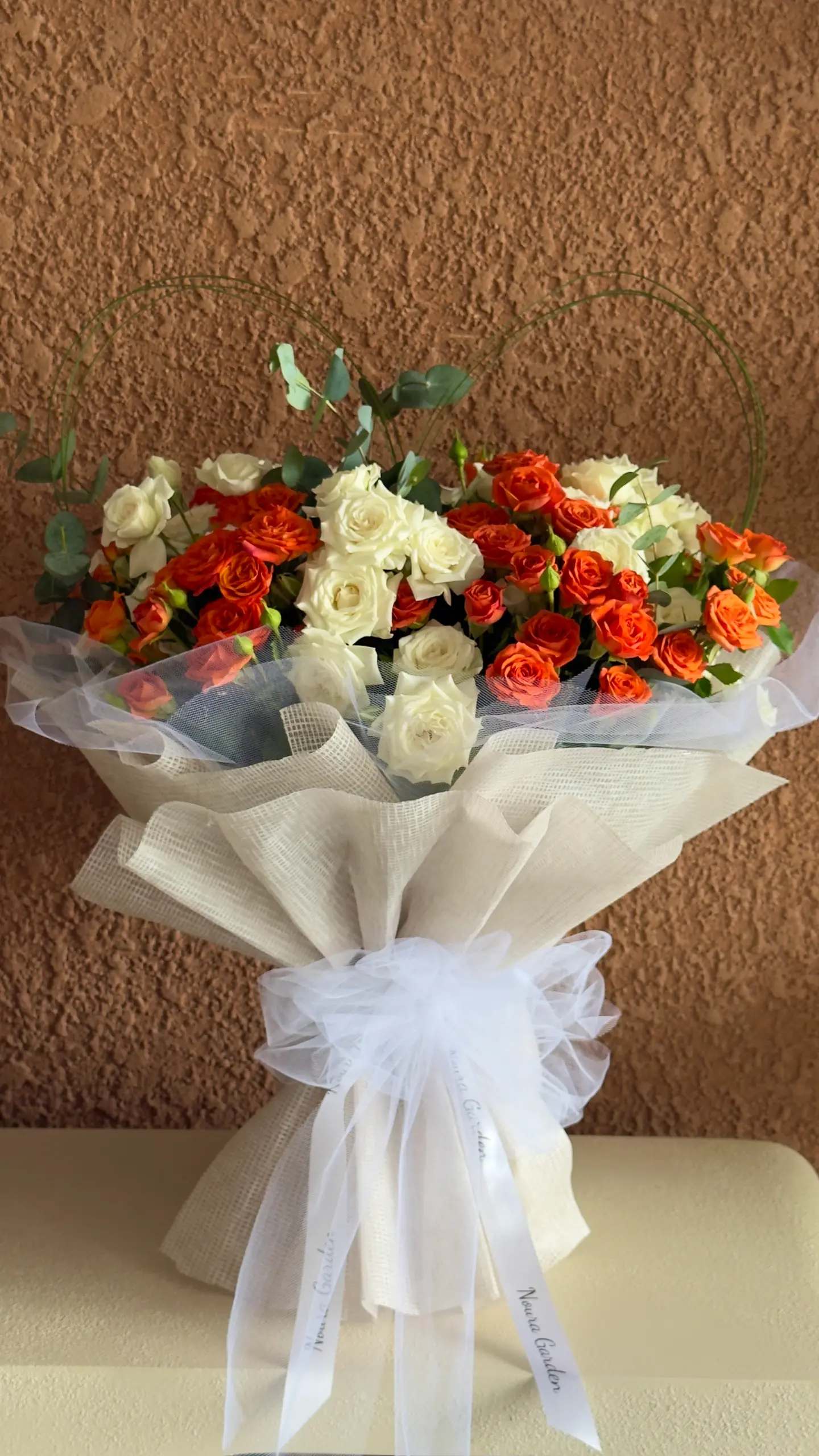 باقة برتقالي الدفء