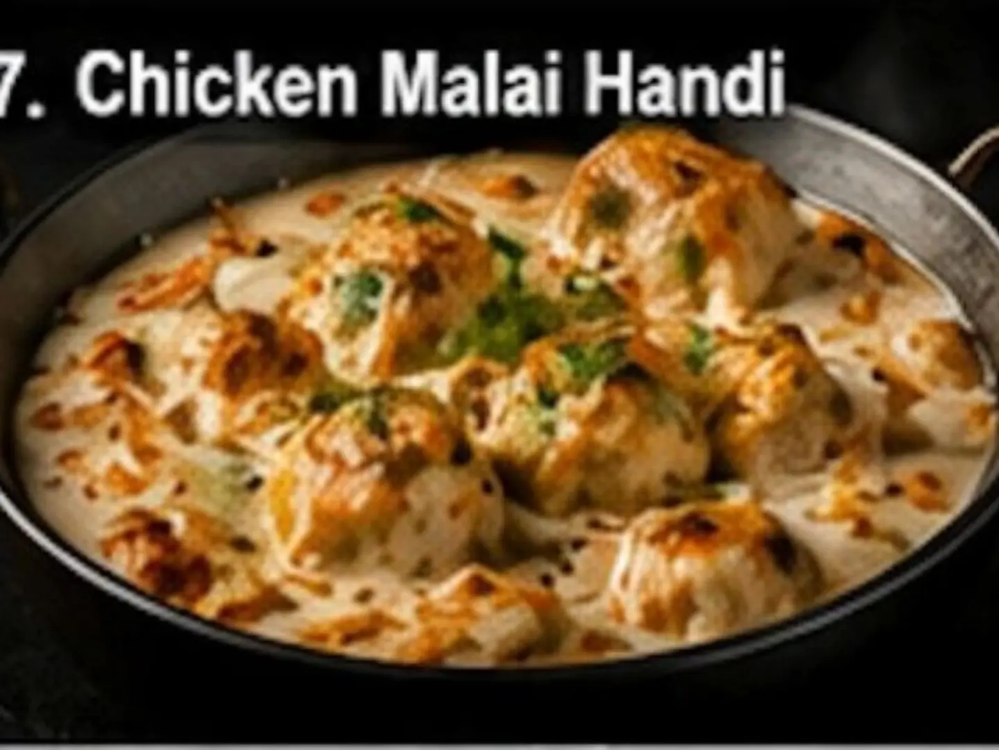 Chicken Malai Handi
