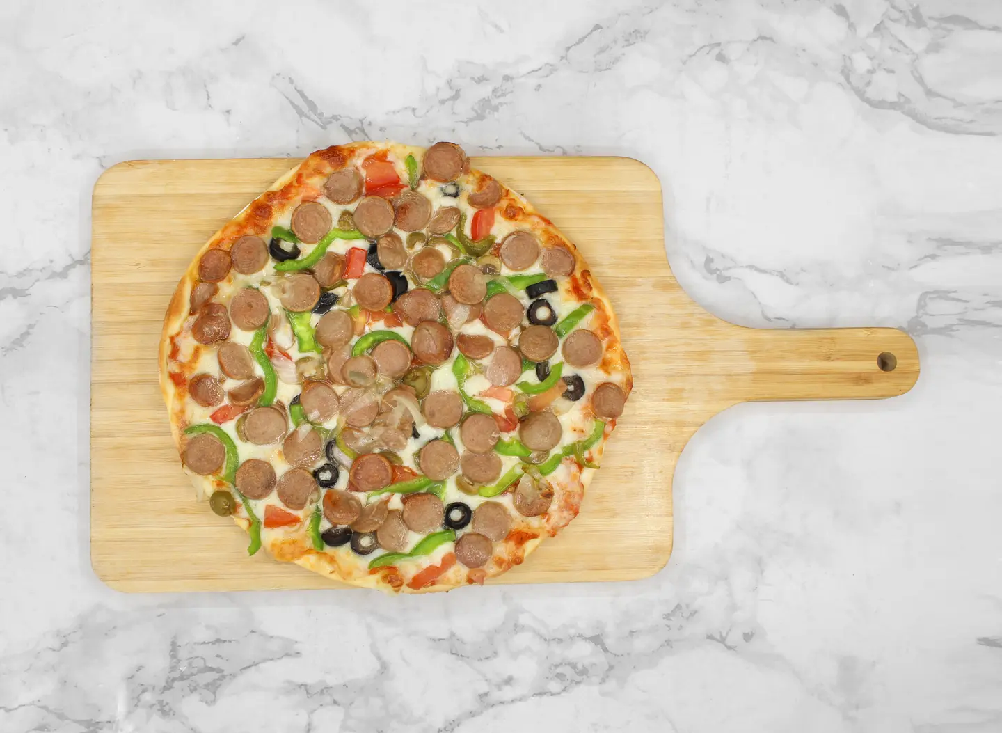 Hot Dog Pizza