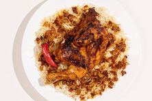 كبسة دجاج حساويه