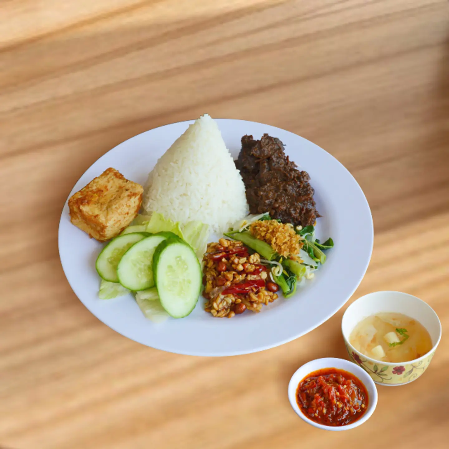 Paket Nasi Rendang