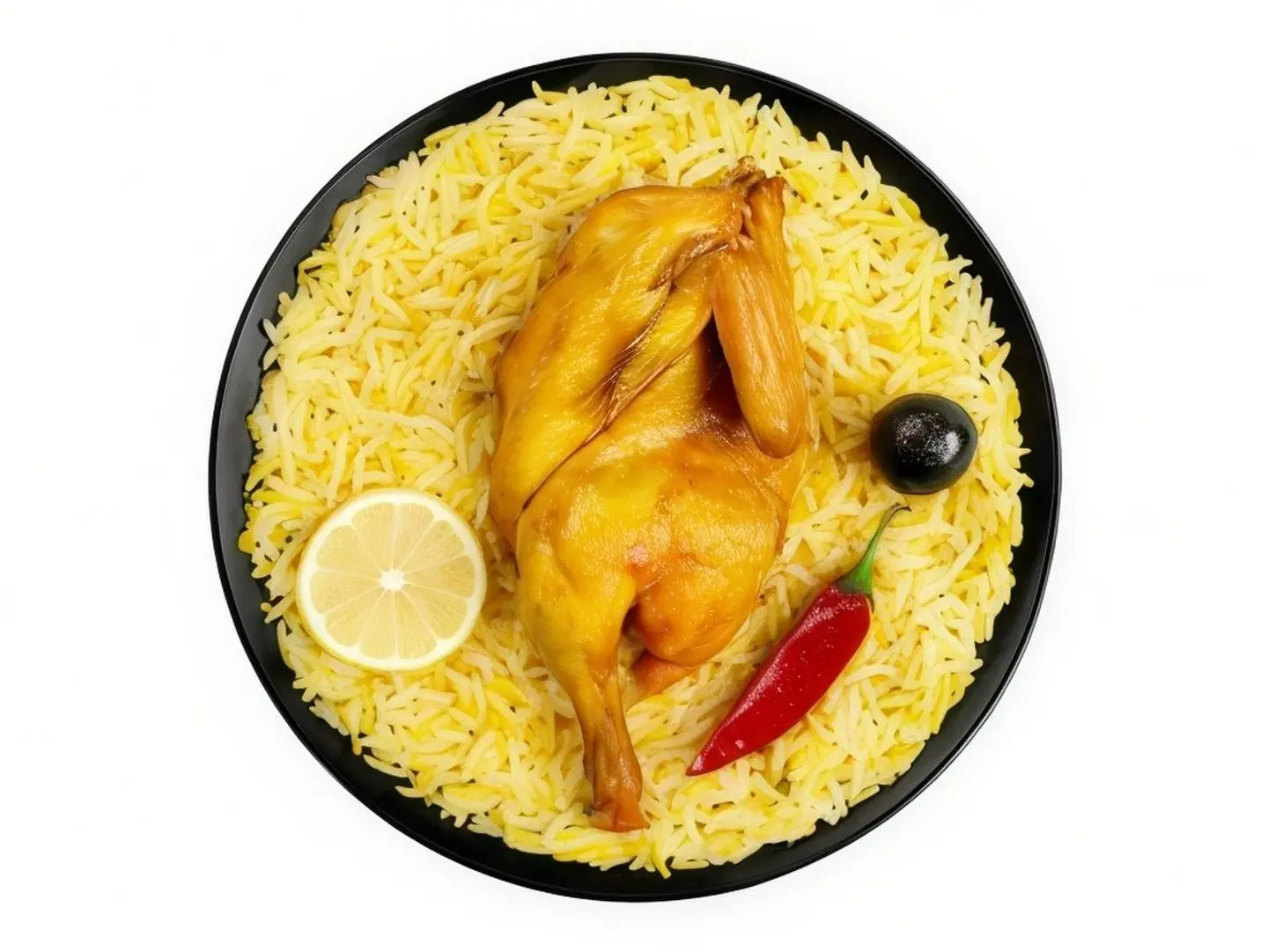 نصف دجاج مندي