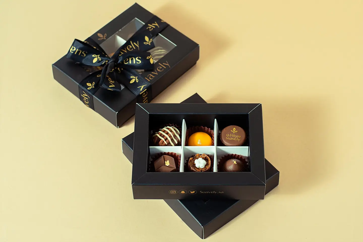 Box Of 6 Pieces Of Assorted Chocolate