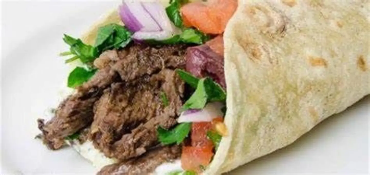 شاورما لحم صاج