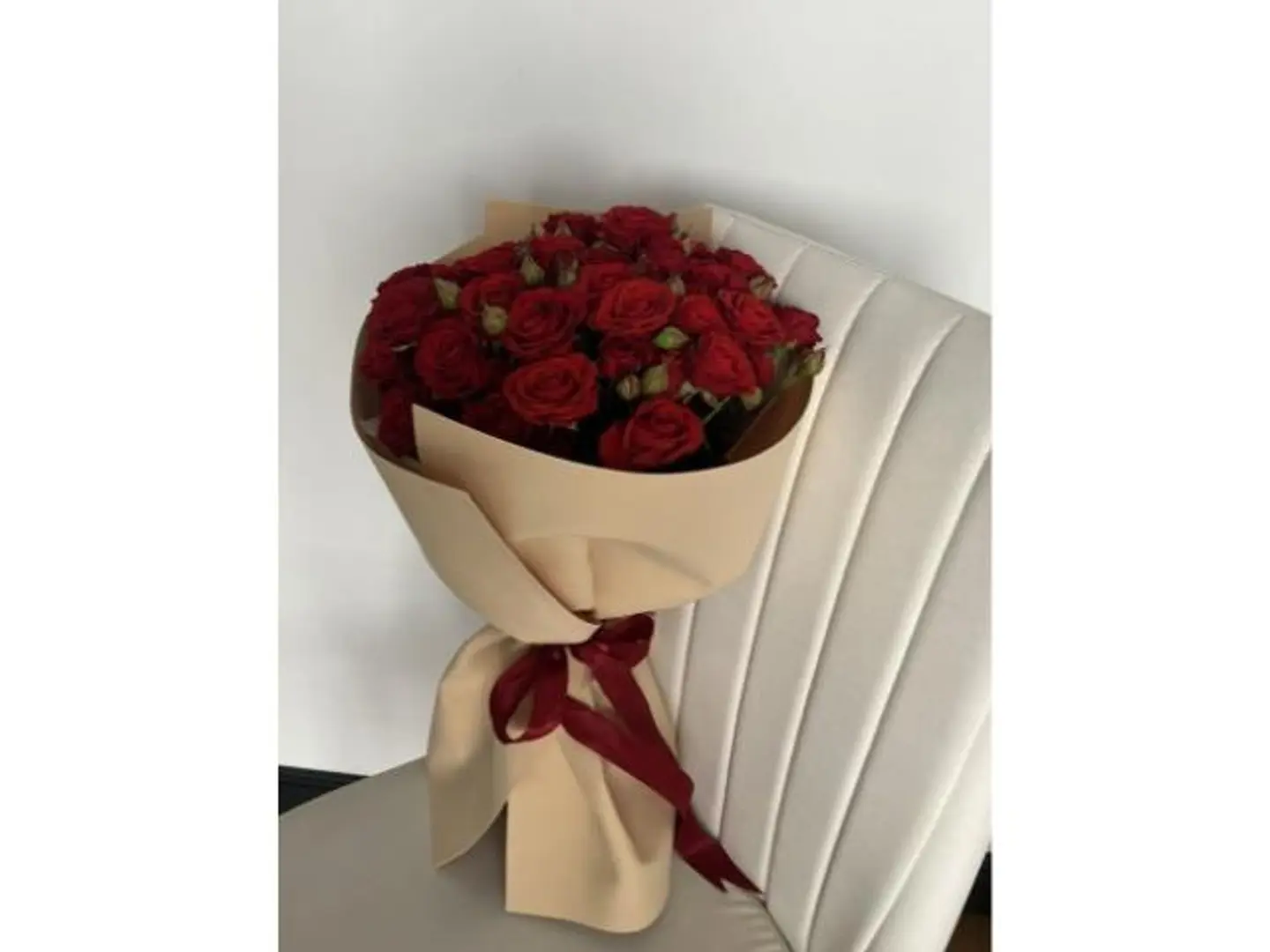 Red Rose Leather Bouquet