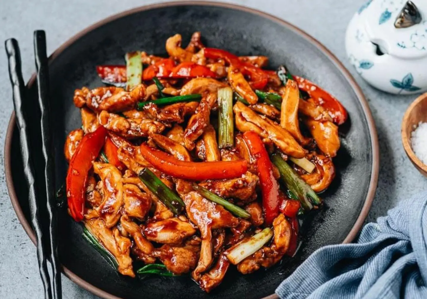 Chicken In Garlic Sauce
