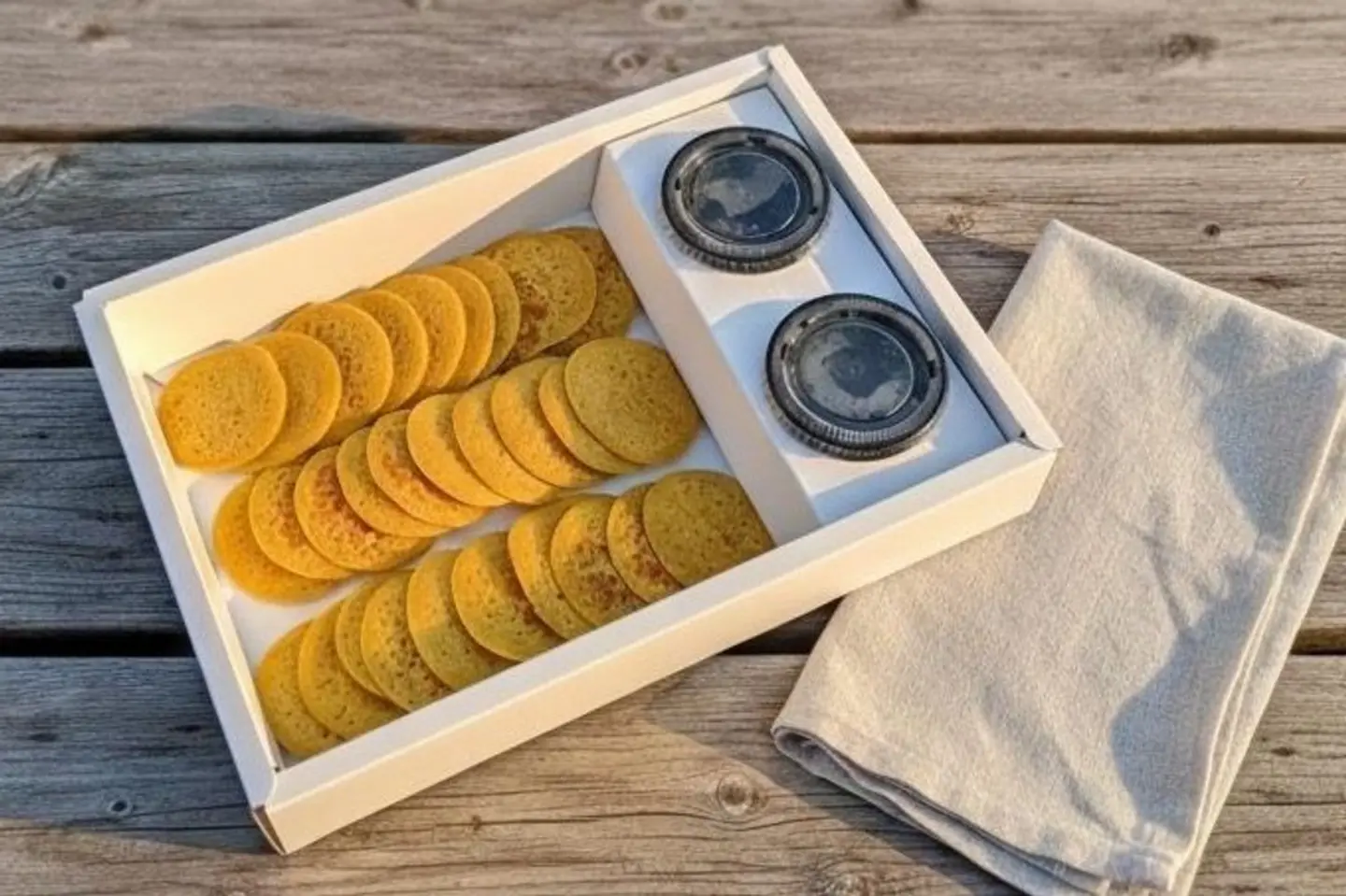 بوكس مصابيب بالعسل وسط