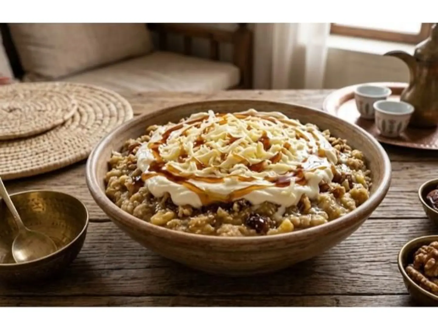 Masoub Millet Cream Cheese Honey