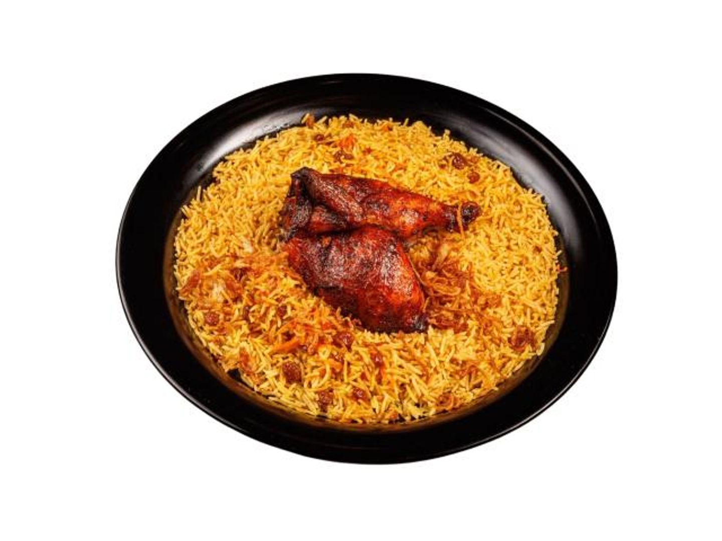 نص حبة دجاج شواية مع الأرز مع نصف دجاجة مجانية