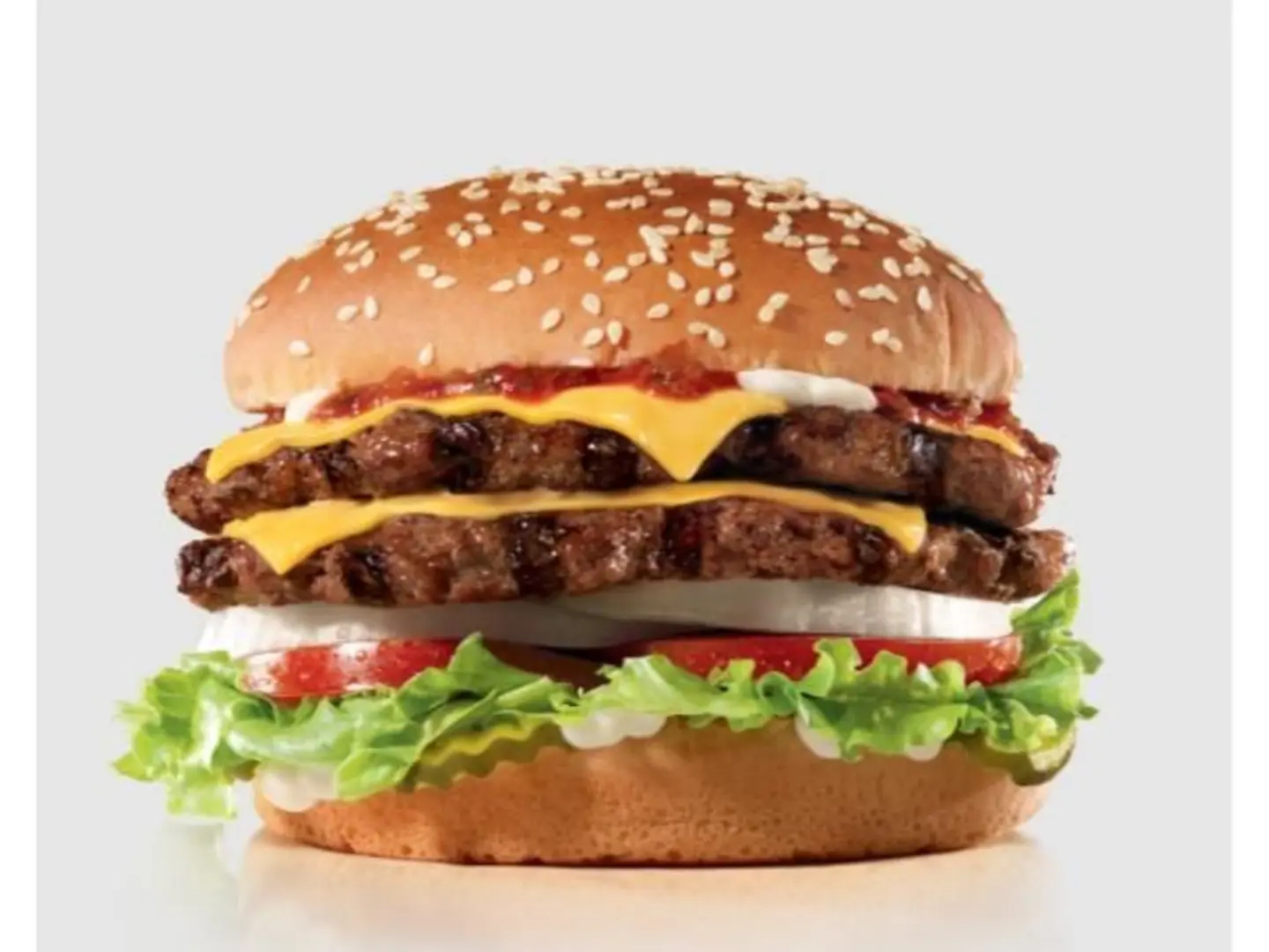 برجر لحم دبل