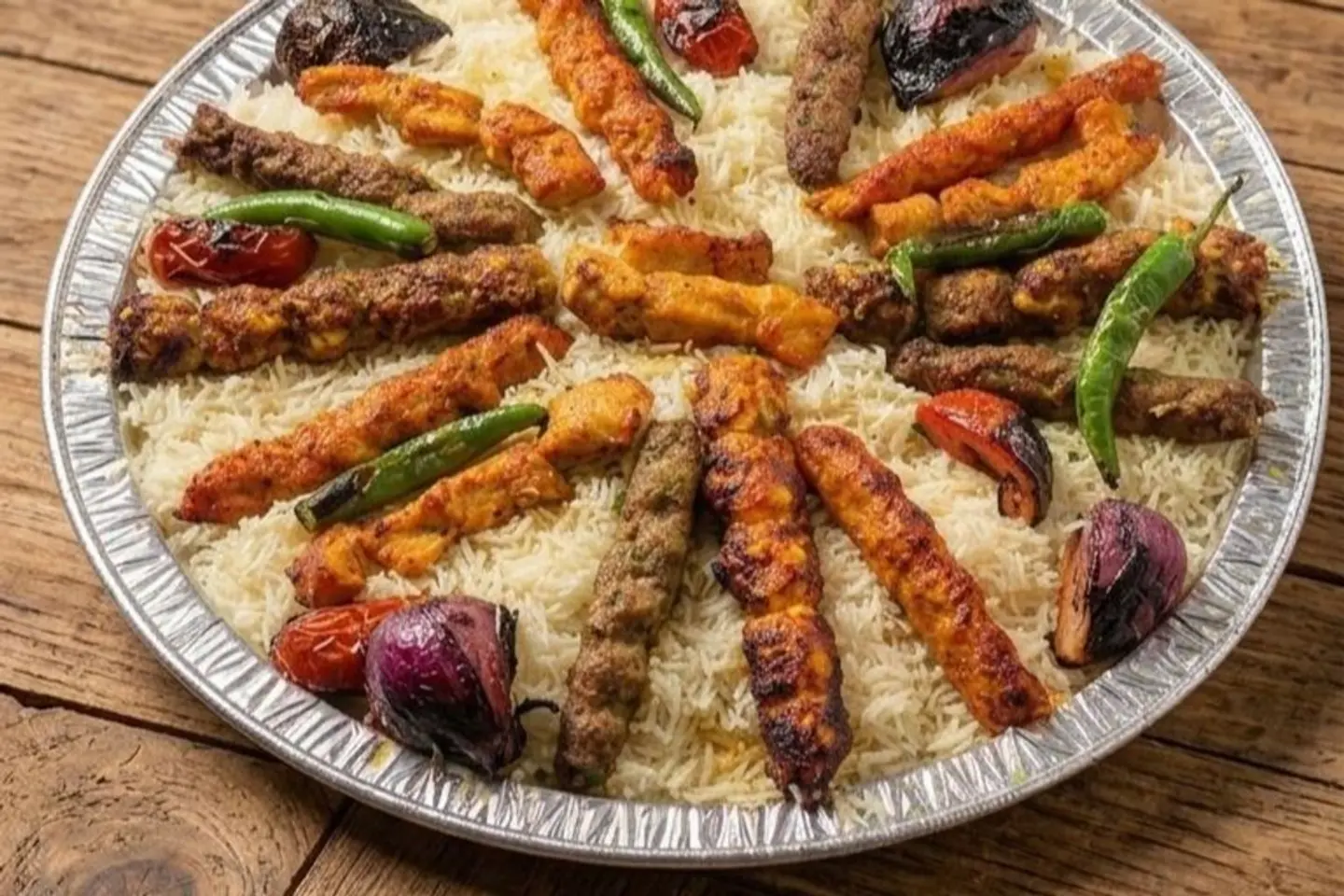 كيلو ونص مشاوي مشكل