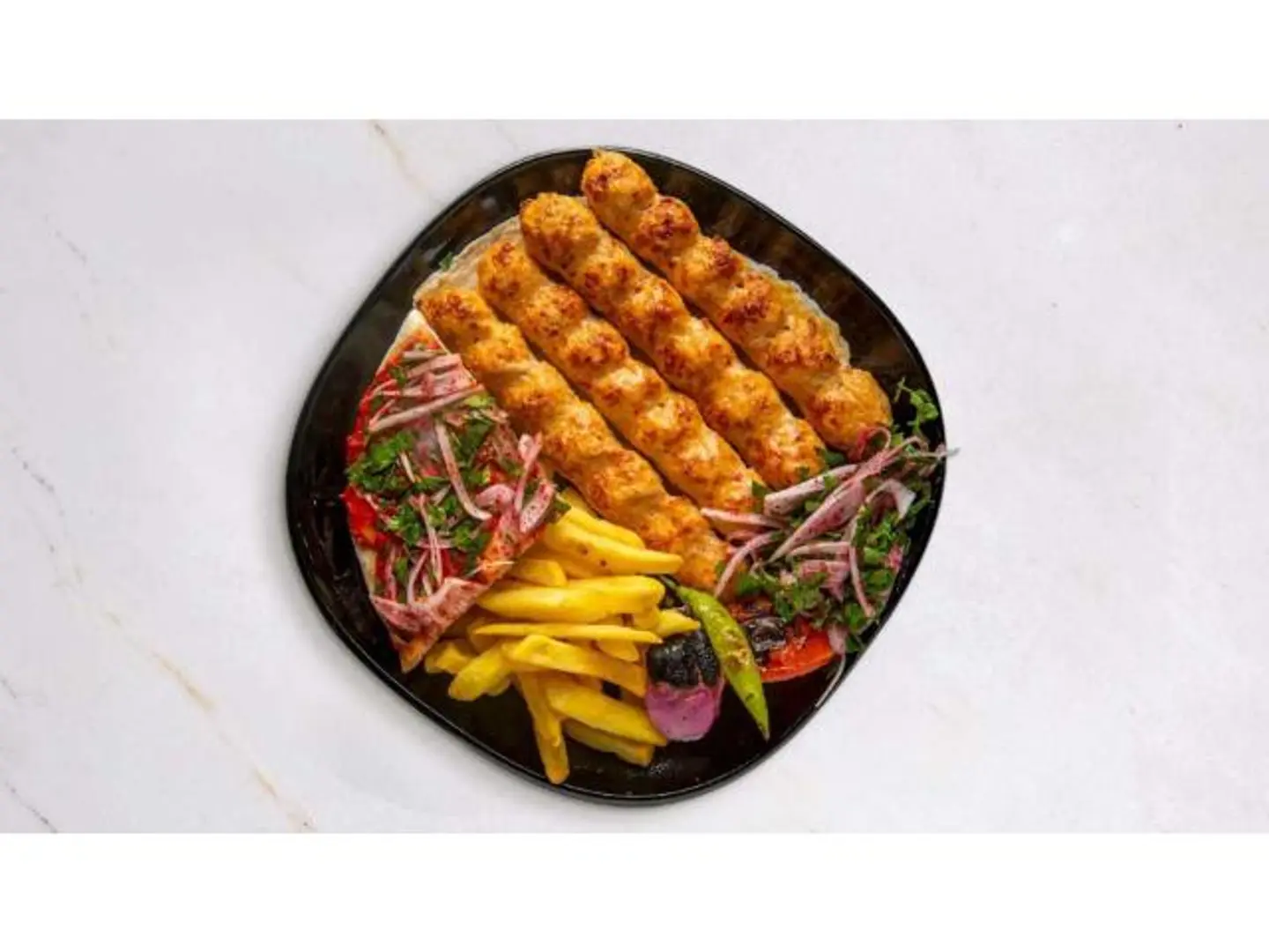 نصف كيلو كباب دجاج