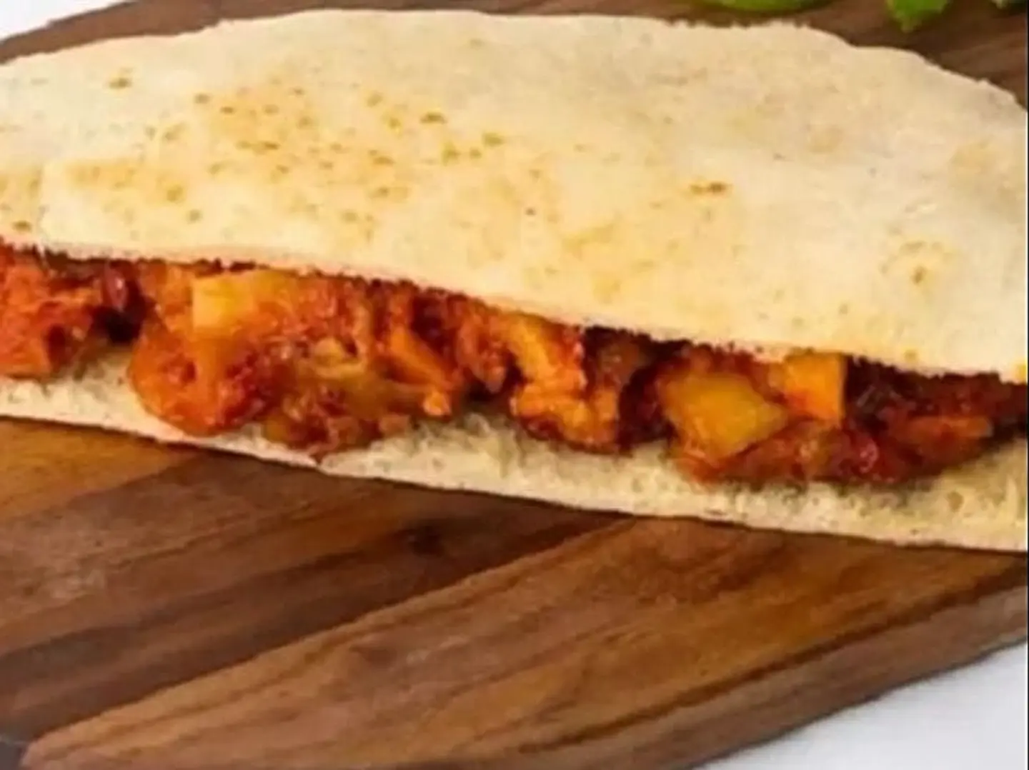 Falafel And Moussaka Sandwich