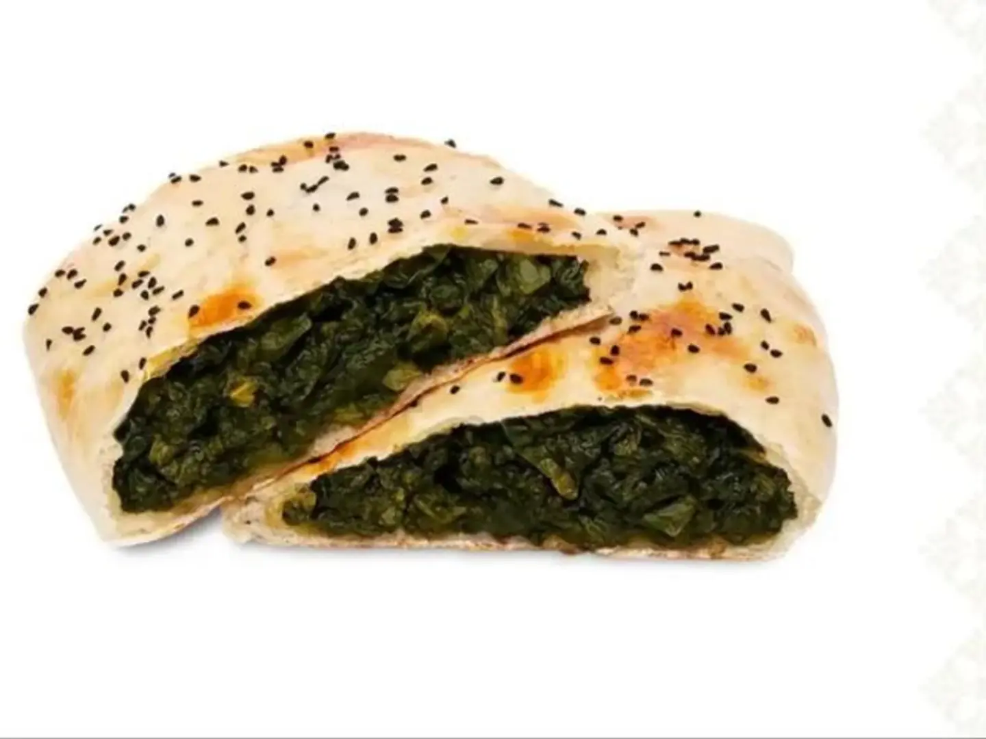 سبانخ مع لبنة