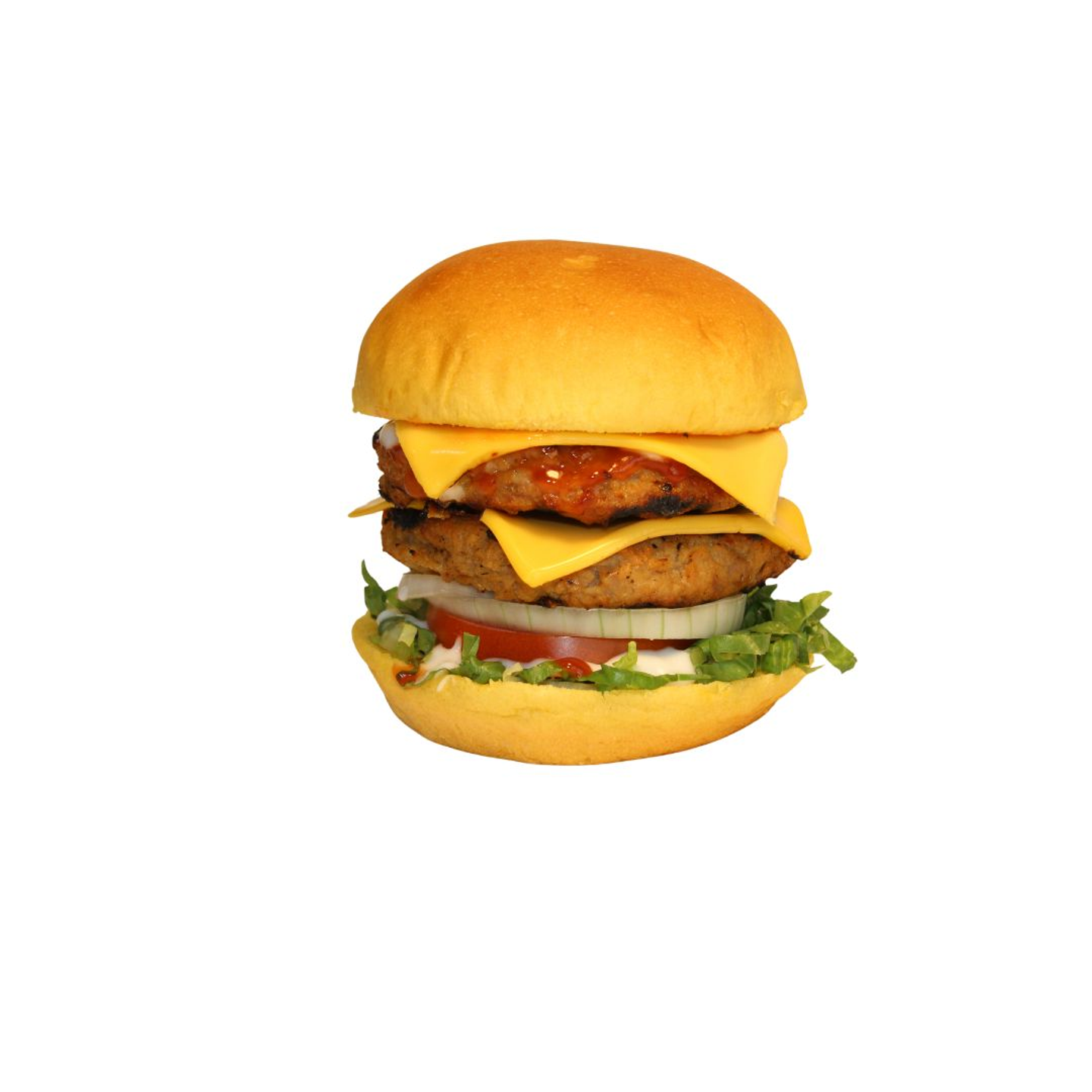 وجبة دبل برجر لحم