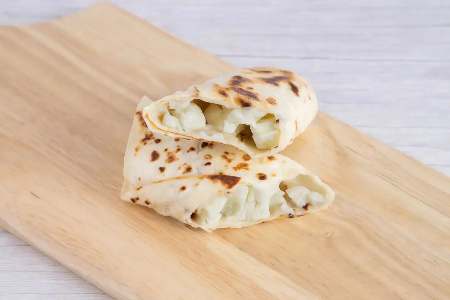 Chapati Halloumi Cheese