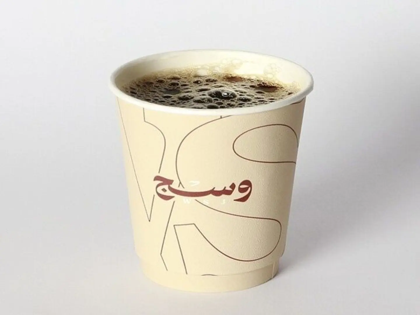 قهوة اليوم حار وسط