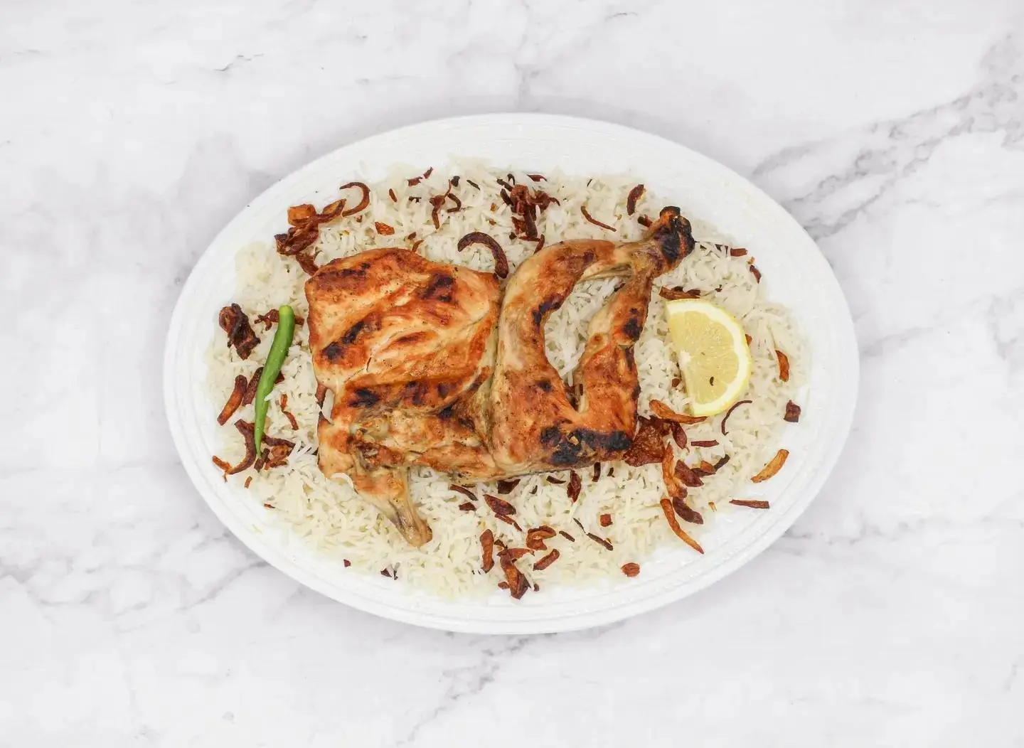 Half Madhbi Chicken Mathlouthah