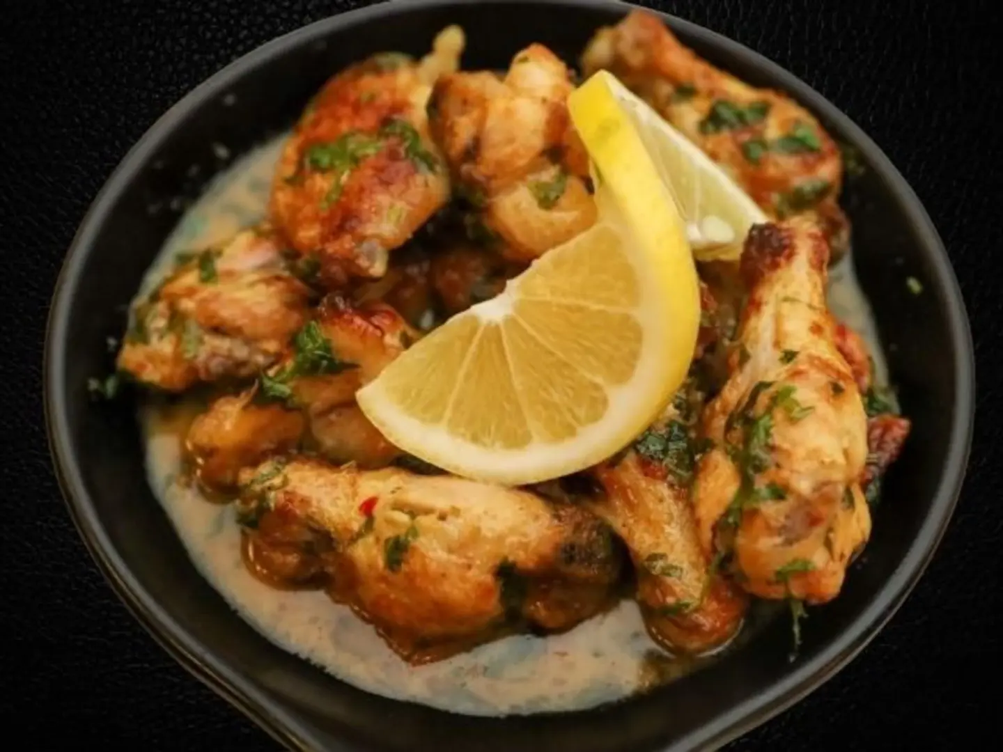 أجنحة الدجاج بالبروفانس