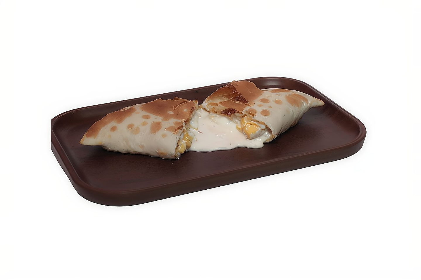 Egg And Liquid Cheese Sandwich