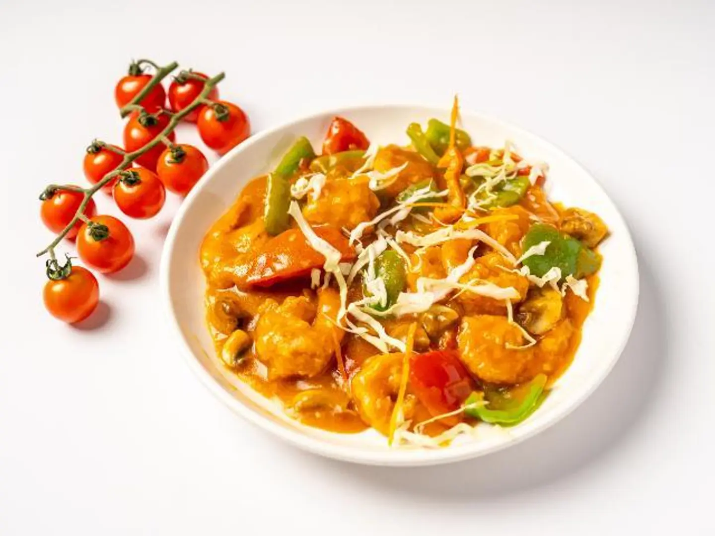 Shrimp Mushroom Peppers