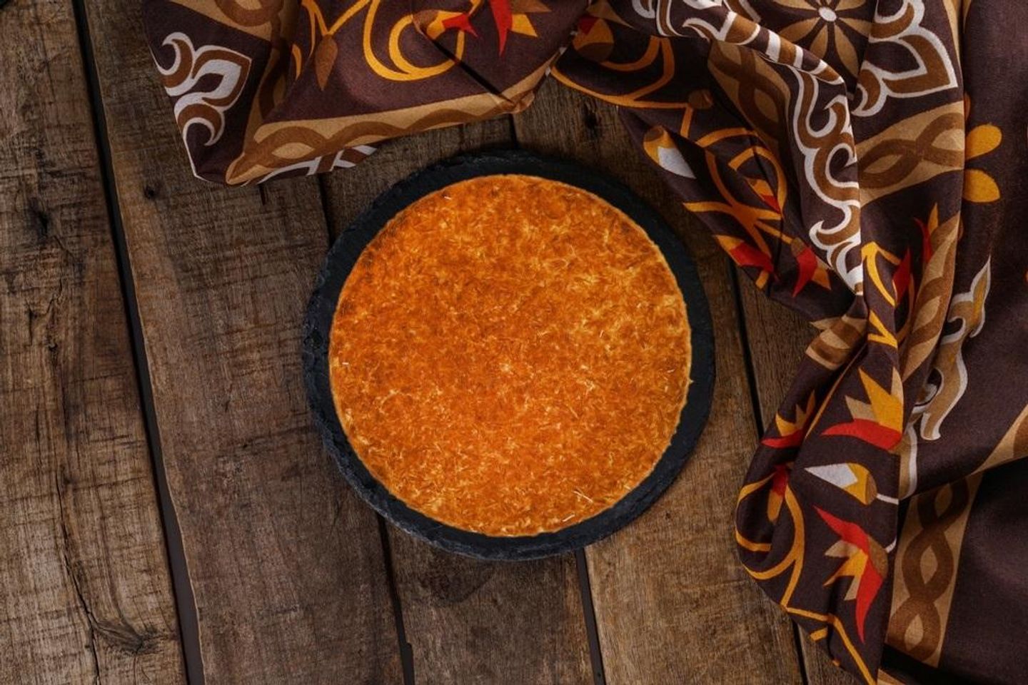 كنافة بالقشطة