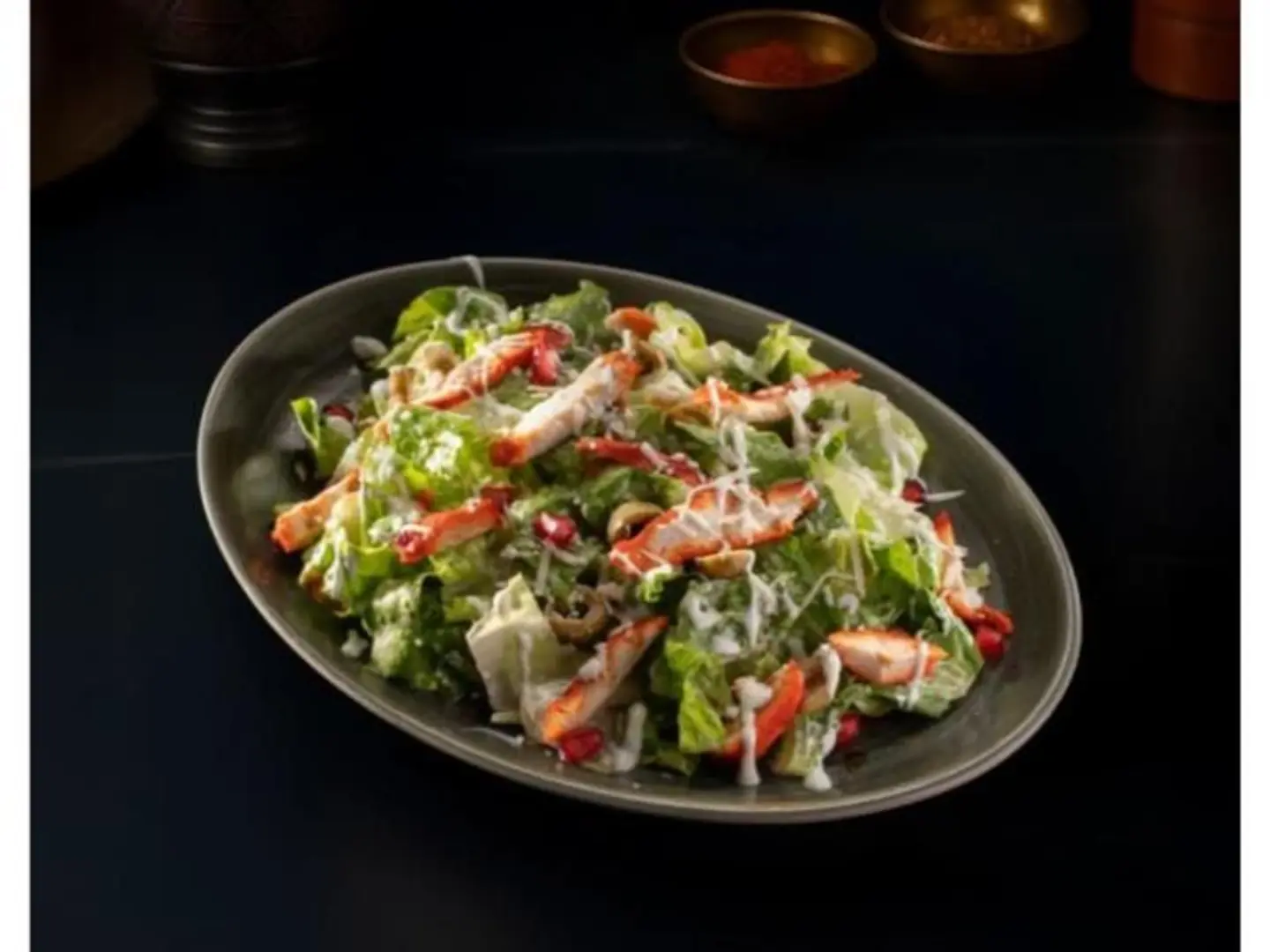 Chicken Tikka Caesar Salad