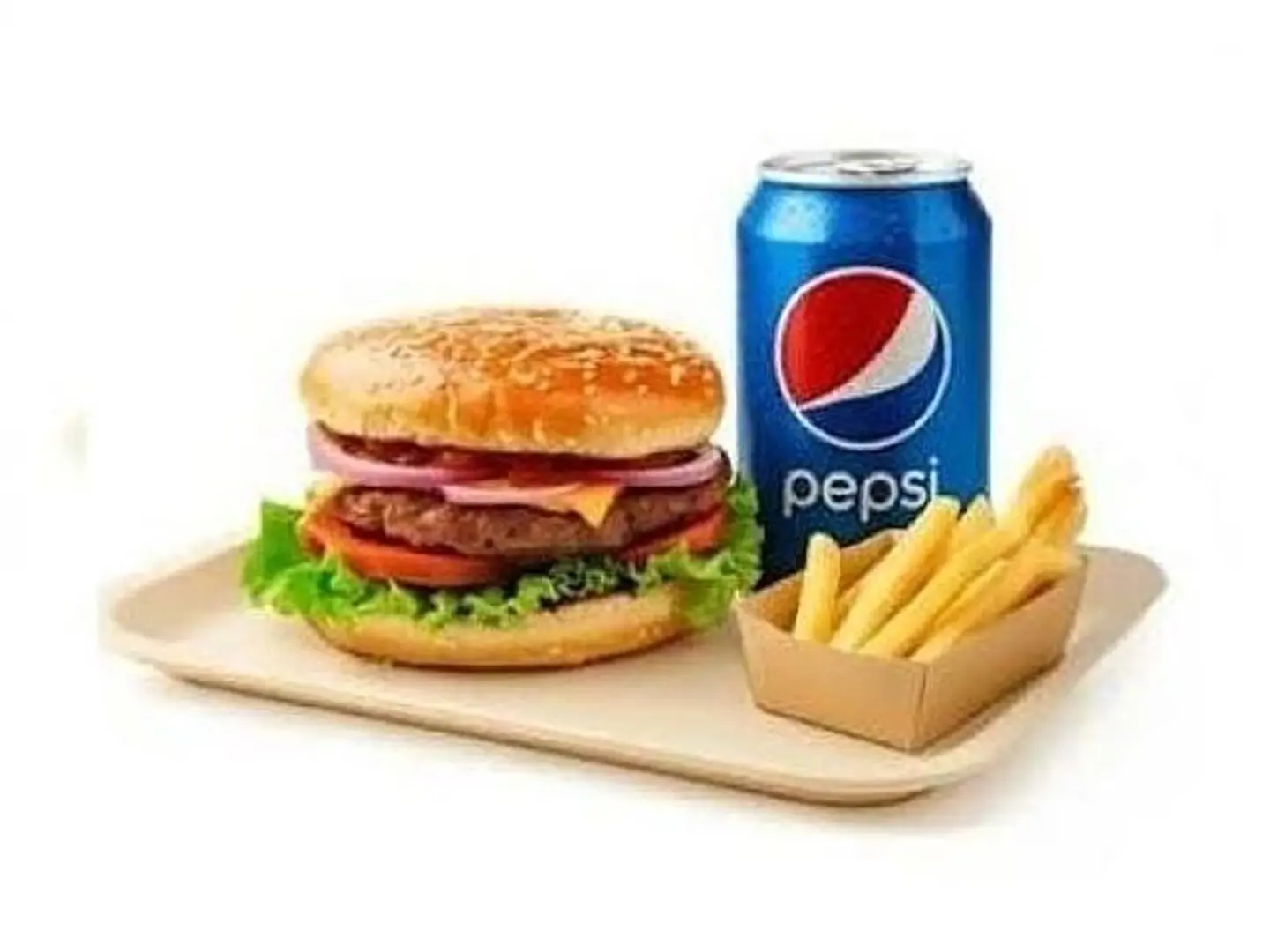 کومبو سموكي بيف برجر