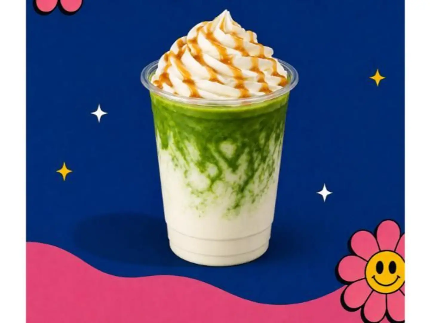 Caramel Cream Matcha