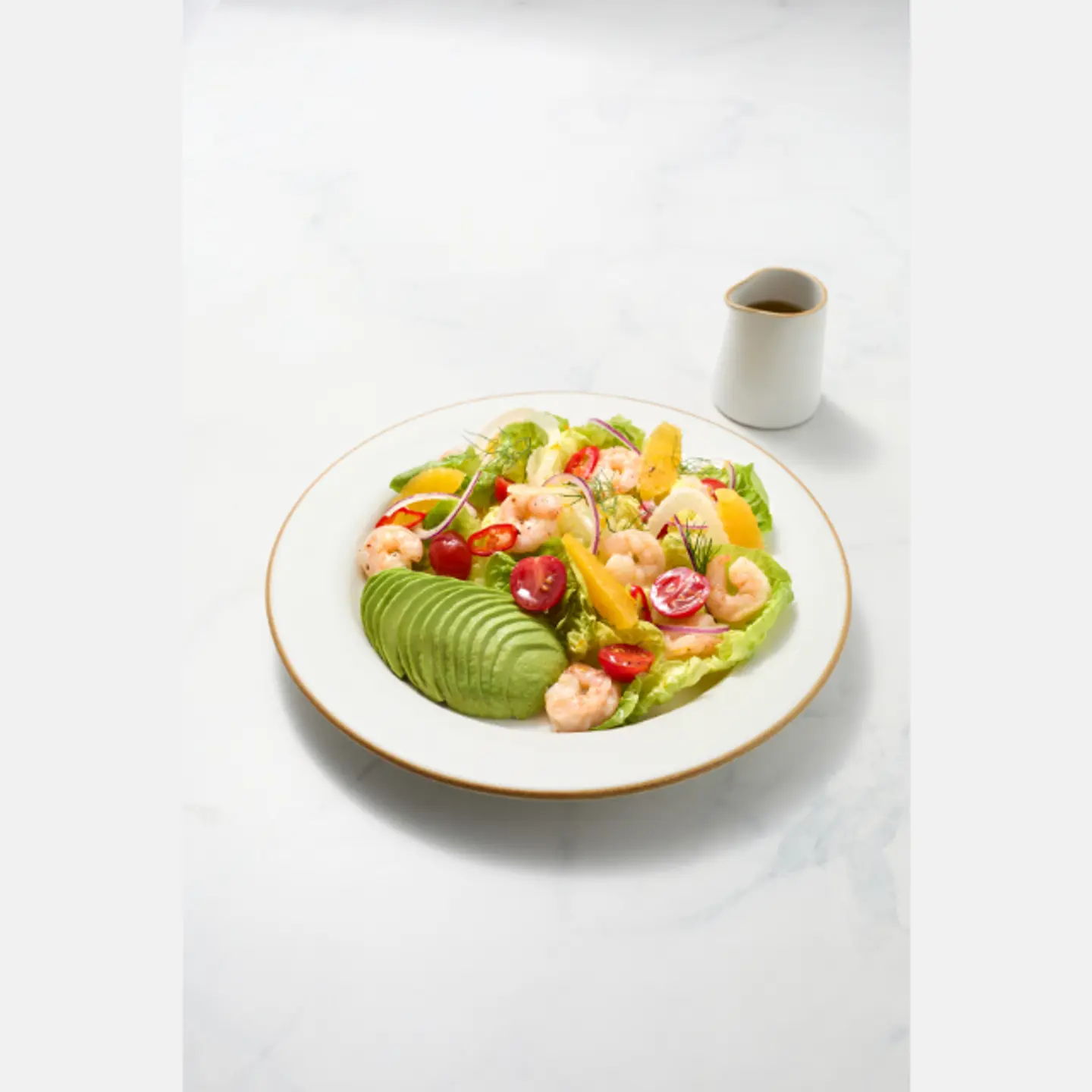 Orange And Prawn Salad
