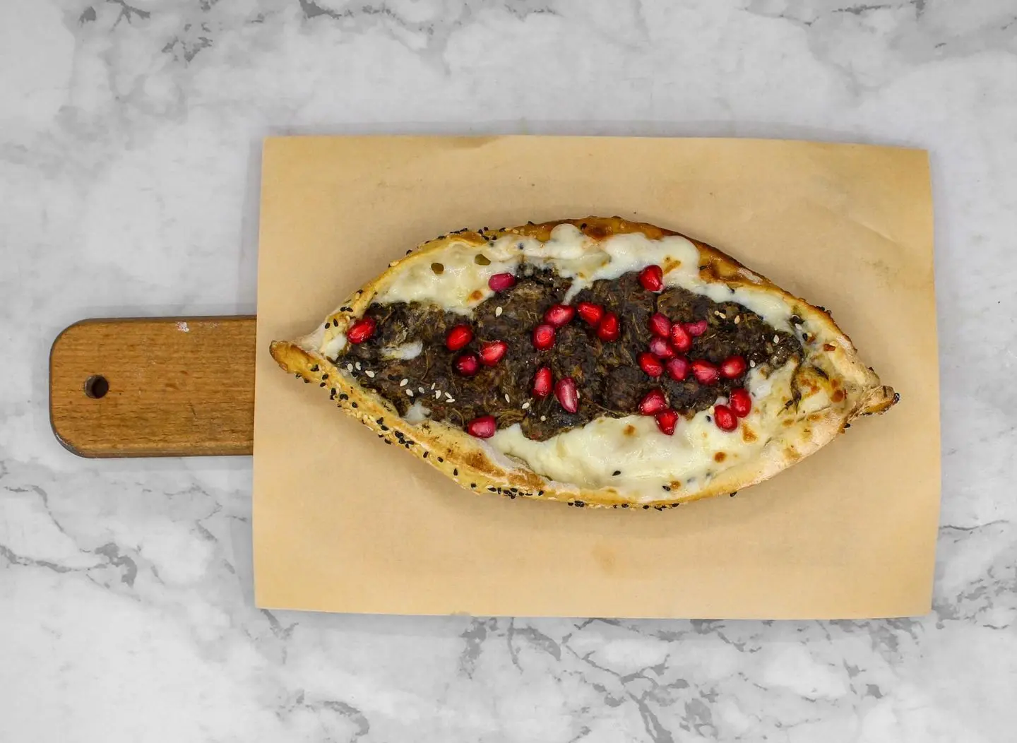 Spinach With Pomegranate Molasses