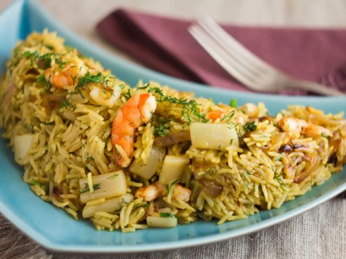 Seafood Mixture Rice
