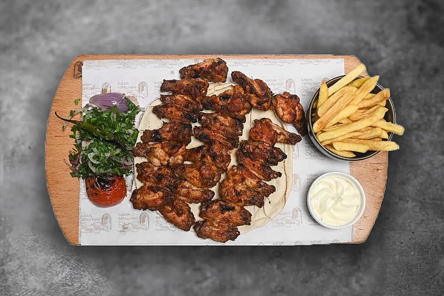 جوانح دجاج مشوية