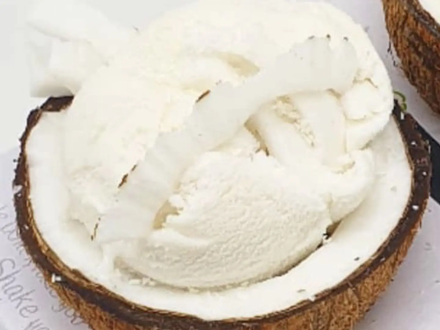 Natural Coconut Ice Cream - Small 130g