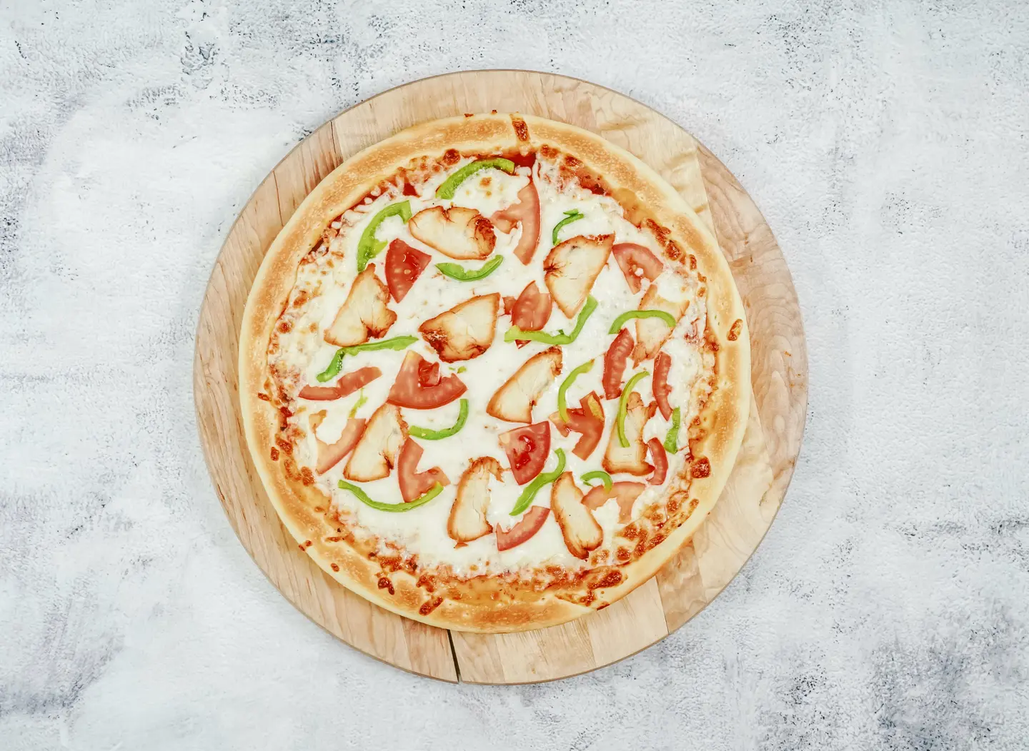 Chicken Pieces Pizza